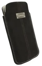 KRUSELL pouzdro LUNA NUBUCK L, černá