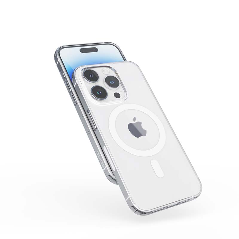 Kryt Epico Resolve pre iPhone 14 Pro Max s podporou MagSafe - transparentný