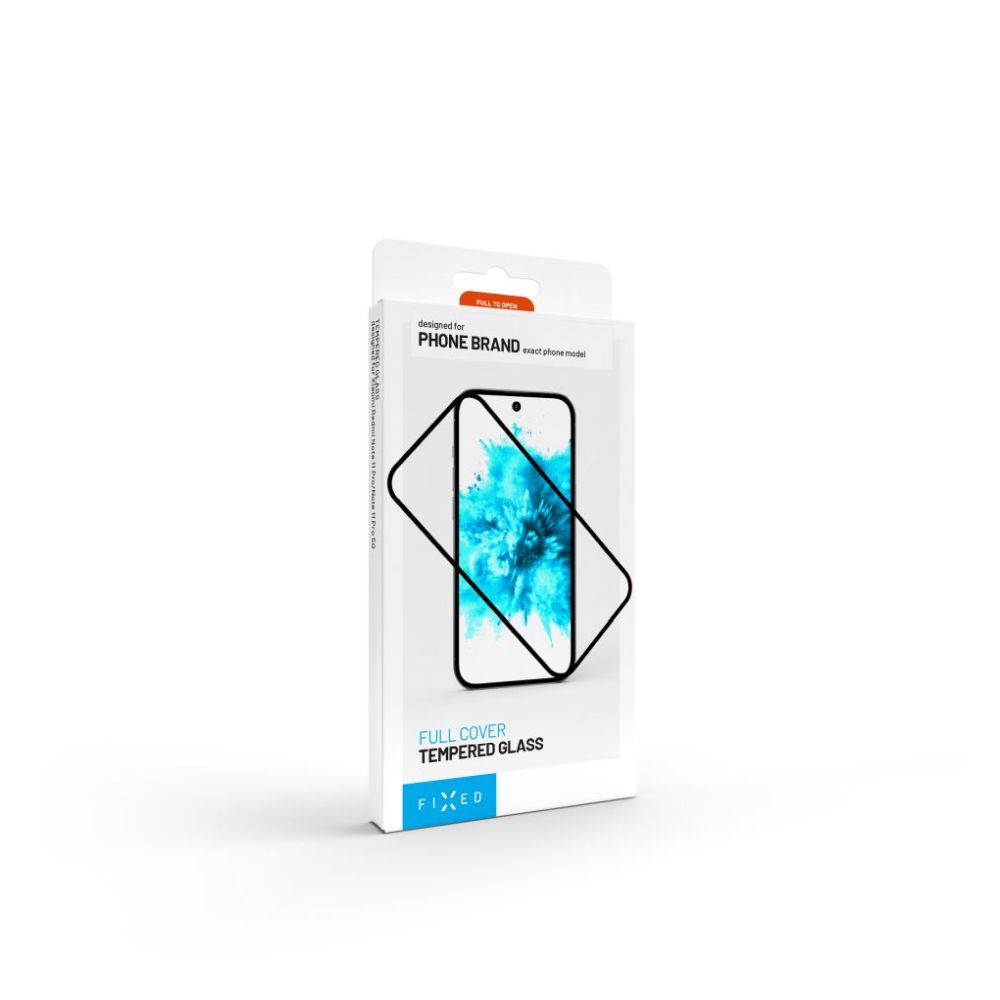 Kryt FIXED Full-Cover pre Motorola Moto G55 5G, čierny