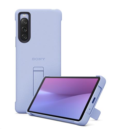 Kryt Sony Xperia Stand Cover pre Xperia 10 V 5G fialový