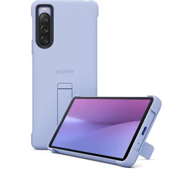 Kryt Sony Xperia Stand Cover pre Xperia 10 V 5G fialový