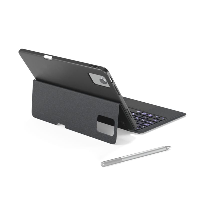 Kryt Spello s podsvícenou klávesnicí pro Lenovo Tab M11 - CZ/černý