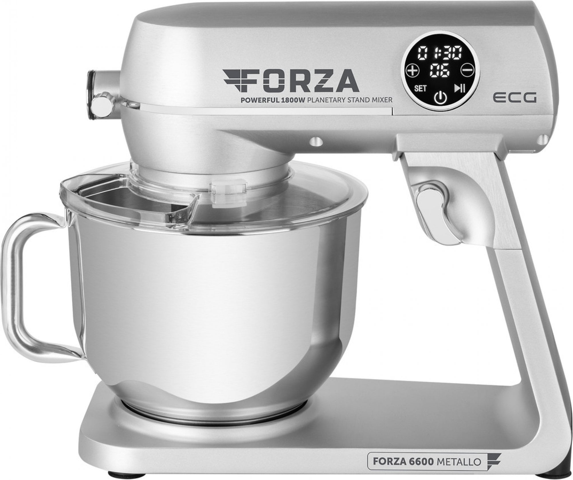 Kuchynský robot ECG FORZA 6600 Metallo Argento