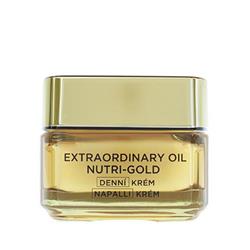 L'Oréal Paris Nutri-Gold Extraordinary Oil denní výživný krém s mikro-perličkami oleje 50 ml