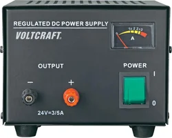 Laboratorní síťový zdroj Voltcraft FSP-1243, 24 VDC, 3A