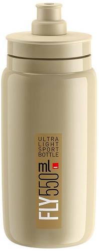 Lahev Elite  Fly 550ml, béžová/hnědé logo