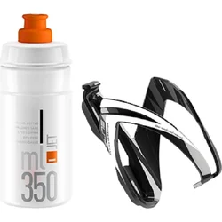 Lahev Košík Elite Kit Ceo 350ml, čirá/oranžová