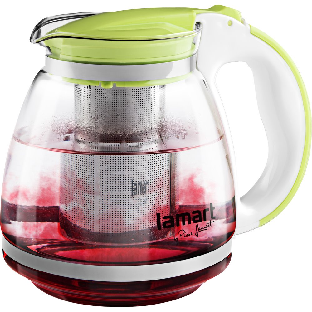 Lamart LT7028 Čajová kanvica VERRE 1,5 l, zelená