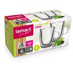 Lamart LT9008 2-dielna súprava termo pohárov TEA VASO, 420 ml