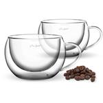 Lamart LT9012 2-dielna súprava termo pohárov CAPPUCCINO VASO, 270 ml
