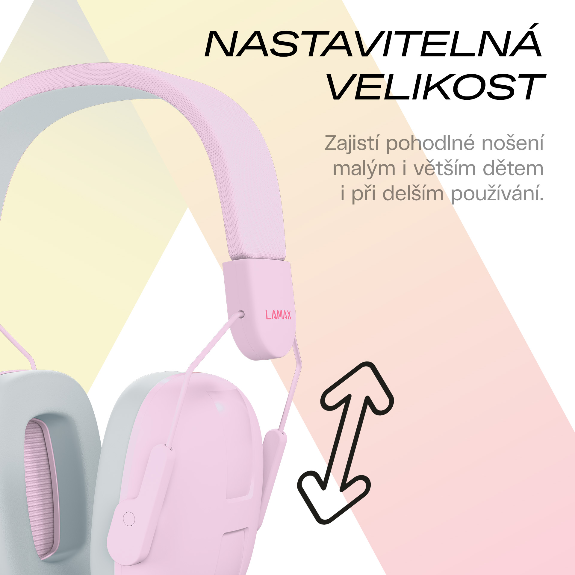 LAMAX KidMuffs1 Pink