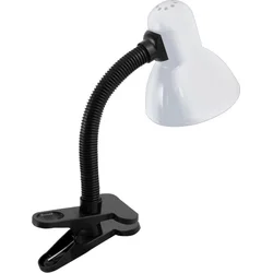 Lampa Ecolite s klipom L077C-BI biela