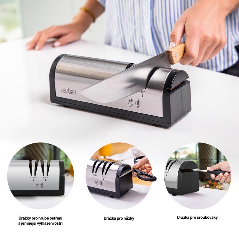 Lauben Knife Sharpener 4700SB - ostřič nožů a nůžek