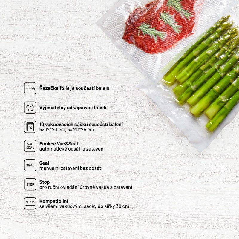 Lauben Vacuum Sealer 10WT - vakuovačka potravin