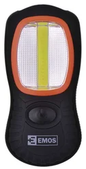 LED baterka plastová, 3W COB LED 3x LED, pre 3x AAA