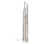 LED dekorace dřevěná - vesnička, 60 cm, 2x AA, teplá bílá, časovač