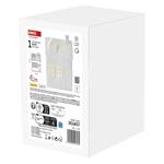 LED keramický domeček, 18 cm, 1x CR2032, vnitřní, teplá bílá, časovač