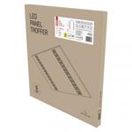 LED panel TROXO 60×60, štvorcový zapustený biely, 36W, neutrálna biela, UGR
