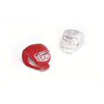LED predné zadné svetlo na bicykel P3921 na 2× CR2032, 10 lm