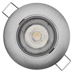 LED reflektor SIMMI strieborný, kruh 5W neutr. Biela