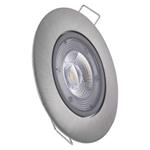 LED reflektor SIMMI strieborný, kruh 5W neutr. Biela