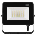 LED reflektor SIMPO 30W, černý, neutrální bílá