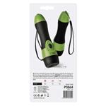LED ručná gumová baterka P3864, 25 lm, 2× AA