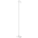 LED stojacia lampa Immax TIT, biela so striebornými prvkami, CCT