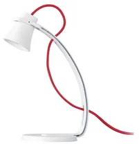 LED stolní lampa George, bílá