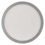 LED svietidlo NEXXO, okrúhle, strieborné, 12,5 W, so zmenou CCT