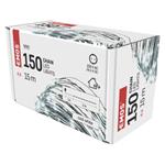 LED vánoční nano řetěz zelený, 15 m