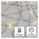 LED vánoční nano řetěz zelený, 7,5 m