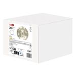 LED vánoční skleněná koule – zlatá, 15 cm, 3x AA, vnitřní, teplá bílá, časovač