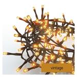 LED vianočná reťaz - ježko, 6 m, interiér a exteriér, vintage, časovač