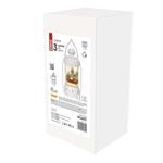 LED vianočný lampáš, 19,5 cm, 3x AA, vnútorný, teplá biela, časovač