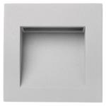 LED vstavané svietidlo DIRAL 90×90, 1W teplá biela, IP65