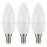 LED žárovka Classic Candle 5W E14 neutrální bílá 3Ks