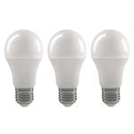 LED žiarovka Classic A60 9W E27 teplá biela - 3Ks v balení