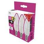 LED žiarovka Classic Candle 5W E14 neutrálna biela 3Ks