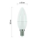 LED žiarovka Classic Candle 5W E14 teplá biela