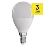 LED žiarovka Classic Globe 7,3W E14 teplá biela