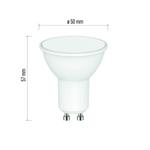 LED žiarovka Classic MR16 8,4W GU10 neutrálna biela 3Ks