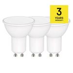 LED žiarovka Classic MR16 8,4W GU10 teplá biela 3Ks