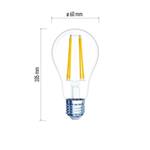 LED žiarovka Filament A60 7W E27 teplá biela