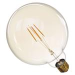 LED žiarovka Vintage G125 4W E27 teplá biela