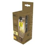 LED žiarovka Vintage ST64 4W E27 teplá biela