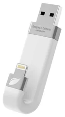 Leef iBRIDGE 64GB white - lightning konektor