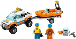 LEGO City 60012 Džíp 4x4 a potápěčský člun