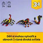 LEGO® Creator 3 v 1 Divoká zvířata: Překvapivý pavouk 31159