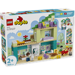 LEGO DUPLO Town Moderní rodinný dům 3 v 1 s figurkami 10470